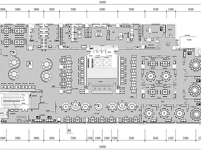 现代其他餐饮空间 海鲜酒楼 施工图