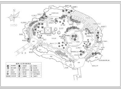 现代新中式商业景观 避暑山庄景观绿化 景观设计 公园 景区 施工图