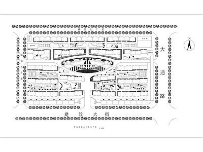 现代新中式商业景观 广场景观 城市公园 小区景观 社区景观 口袋公园 施工图