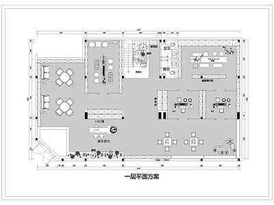 现代茶馆 茶馆茶室茶楼 茶室 茶楼 茶馆 施工图