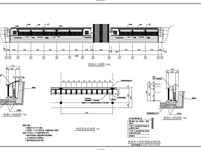 现代新中式其他建筑 壁墓施设图 施工图