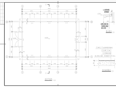 钢结构 设计 建筑 楼板 夹层 施工图