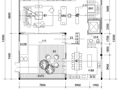 别墅 别墅豪宅 户型优化 资深设计师方案 施工图