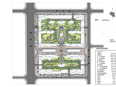 景观平面图 欧式小区景观平面 住宅地产景观总图 宅间园 欧式方案平面 施工图