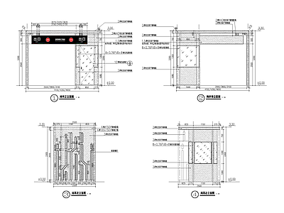 景观节点 岗亭 施工图