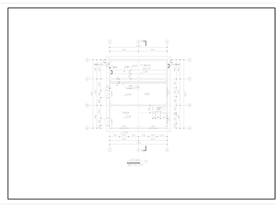 现代其他建筑 现代水泵房 建 施工图