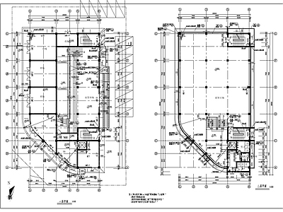 现代农贸市场建筑 农贸市场建筑图 施工图