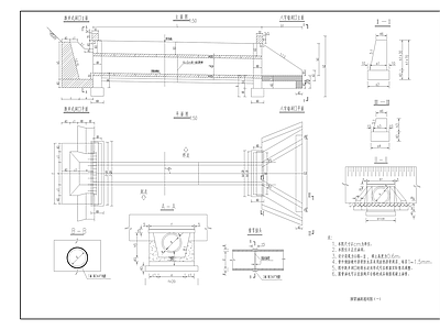 其他结构设计 圆管涵洞设计 施工图