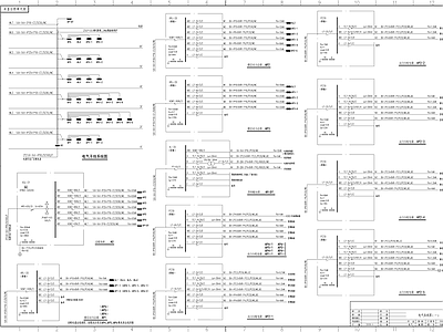 电气图 某厂房车间电气 施工图