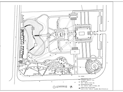 电气图 公园景观照明 施工图