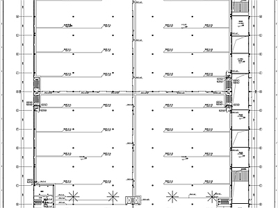 电气图 1号双层库 建筑电气 施工图