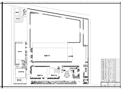 现代新中式展台 啤酒厂 厂区规划设 景观公园 庭院景观 施工图