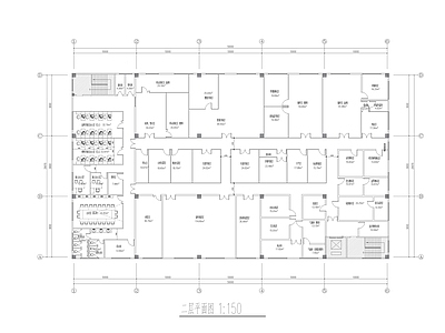 现代其他公共空间 建材行业 厂房 光谱室 色谱室 施工图