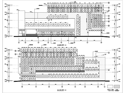 幕墙结构 农贸市场幕墙 铝板幕墙 施工图