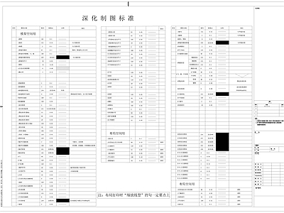 综合制图规范 施工图