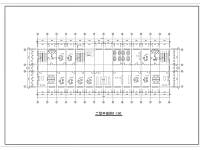 现代简约办公楼建筑 现代办公楼 4000平办公楼 5层办公楼 施工图