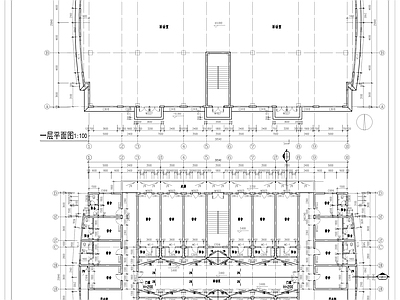 现代简约其他居住建筑 建筑楼 5000平楼 建筑图 结构图 全 施工图