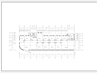 现代办公楼建筑 综合办公楼 8000平办公楼 8层办公楼 现代办公楼 施工图