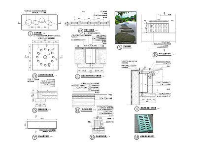 景观节点 通用节点 施工图