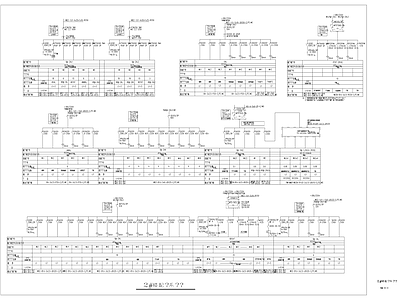 电气图 滨海住宅电房 施工图