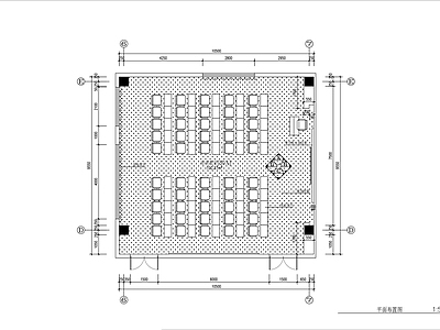 现代报告厅 多媒体教 施工图