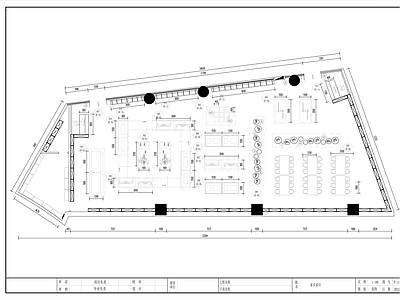 新中式其他文化空间 文创特产店 书店 礼品店 施工图