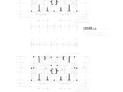 新中式住宅楼建筑 住宅建筑设计 施工图