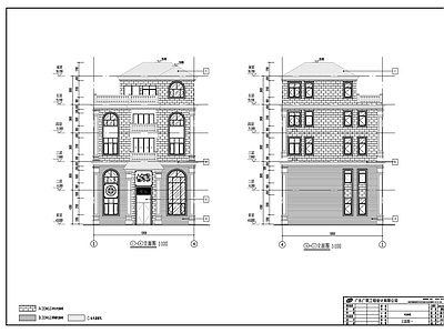 住宅楼建筑 东莞自建房 施工图