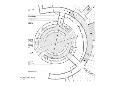 现代广场 小广场 施工图