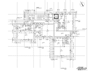 现代酒店建筑 酒店工装建筑 施工图