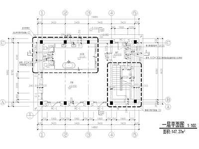 现代酒店建筑 酒店建 施工图