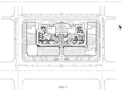 现代新中式小区景观 示范区 住宅区景观 城市景观 城市公园 商业景观 施工图