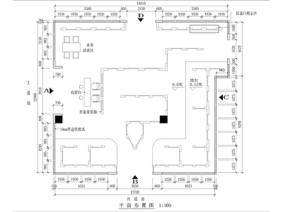 现代其他商业空间 木门店 施工图