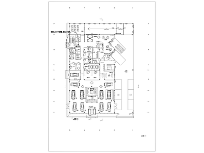 现代其他商业建筑 大众4s 施工图