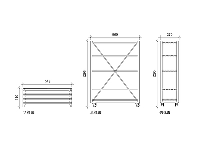 现代柜子 陶器干燥架 陶瓷干燥架 泥坯晾干架 陶艺干燥架 瓷器风干架 施工图