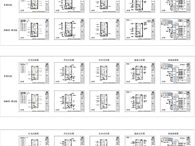 现代酒店 亚朵酒店4点0 亚朵客房 酒店智能化 亚朵智能系统 施工图