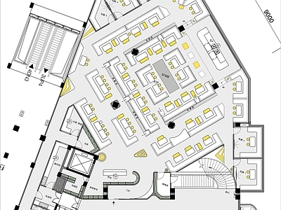 现代酒吧 700方酒吧 现代酒吧 夜店 酒吧 酒馆 施工图