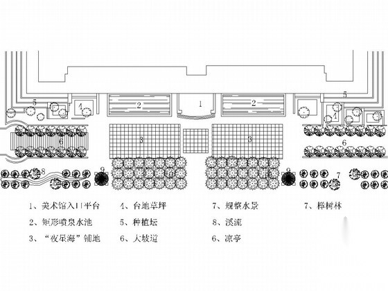 西方23个现代公园平面图集锦（CAD文件）