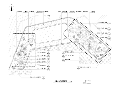 现代广场 小广场 施工图