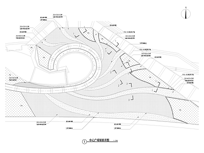 现代广场 小广场 施工图