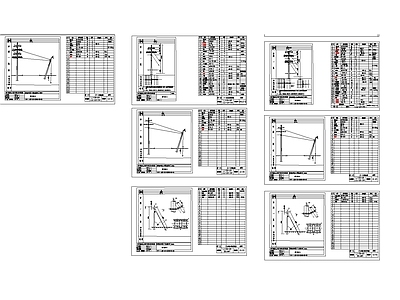 其他图库 电力线路 施工图