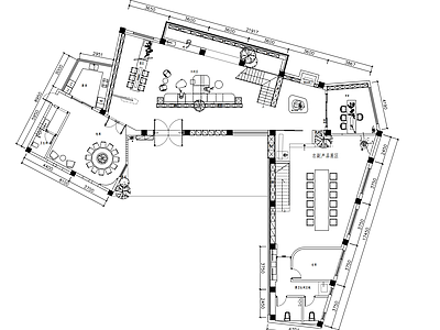 现代轻奢其他工装空间 艺术展馆 私人会所 工装 展厅 施工图