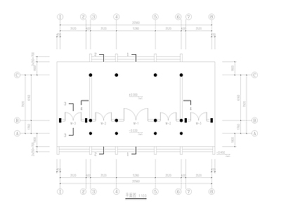 中式古建 仿古建筑 寺庙 施工图