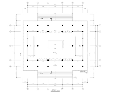 中式古建 仿古建筑 寺庙 施工图