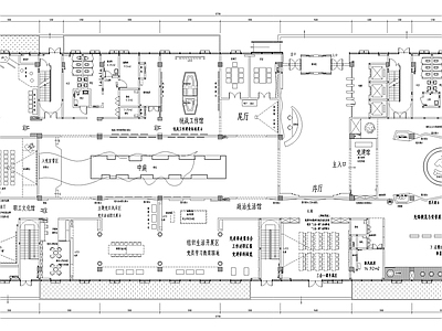 现代展厅 党建展台平面图 历史文化展厅 党建展厅 展厅平面图 施工图