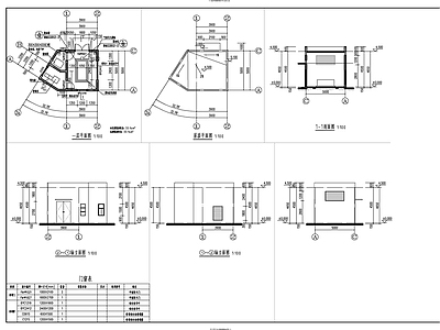 现代其他建筑 发电机房建筑 施工图