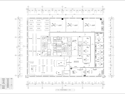 现代其他商业空间 14套网红直播间 电商带货平台 平面方案 施工图