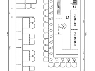 日式烤肉店 日式料理店 施工图