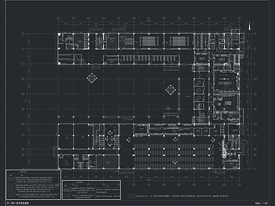 工业办公楼建筑 银行办公 施工图