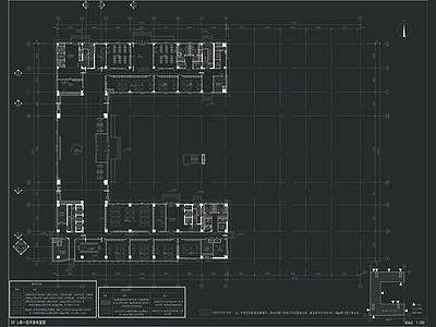 工业办公楼建筑 银行办公 施工图